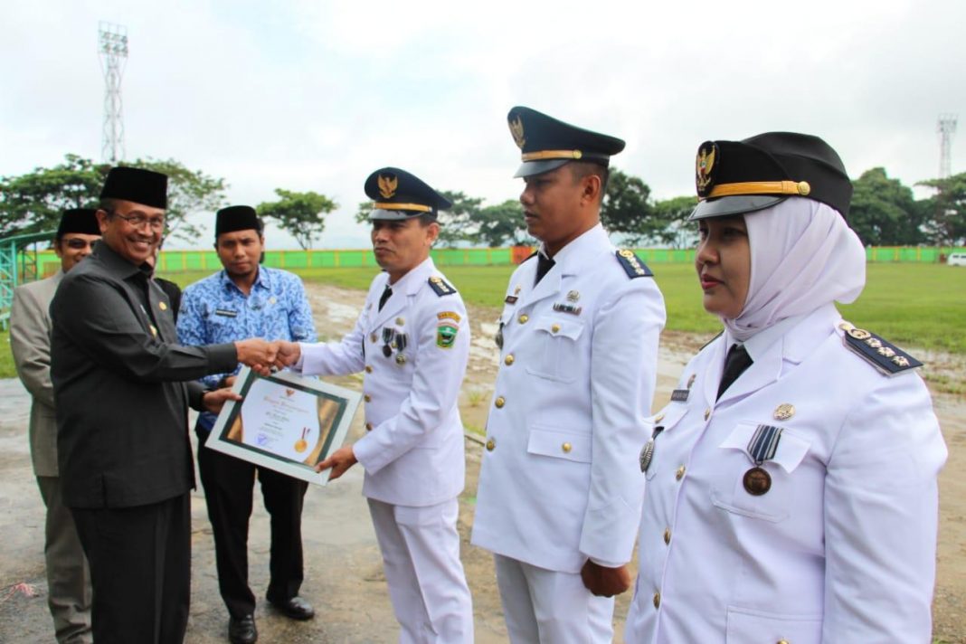 Peringatan HBN 71 di Kab. Solok, Zaitul Ikhlas Camat Terbaik di Kab. Solok