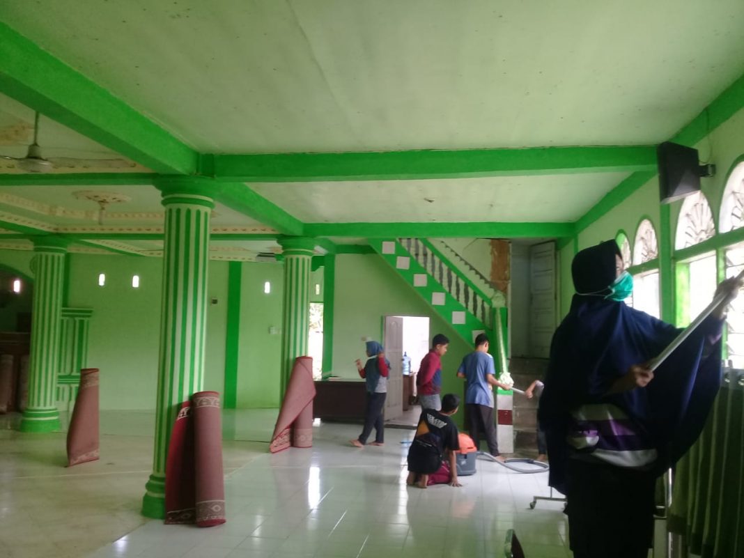 Usai Kegiatan, Satprakoja Bersihkan Kembali Semua Lokasi Acara