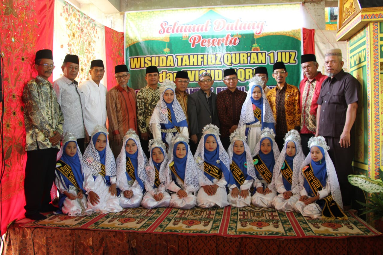Rumah Tahfiz Birrul Walidain Sarojo Gelar Wisuda Perdana Tahfiz 1 Juz Dan Iqra’