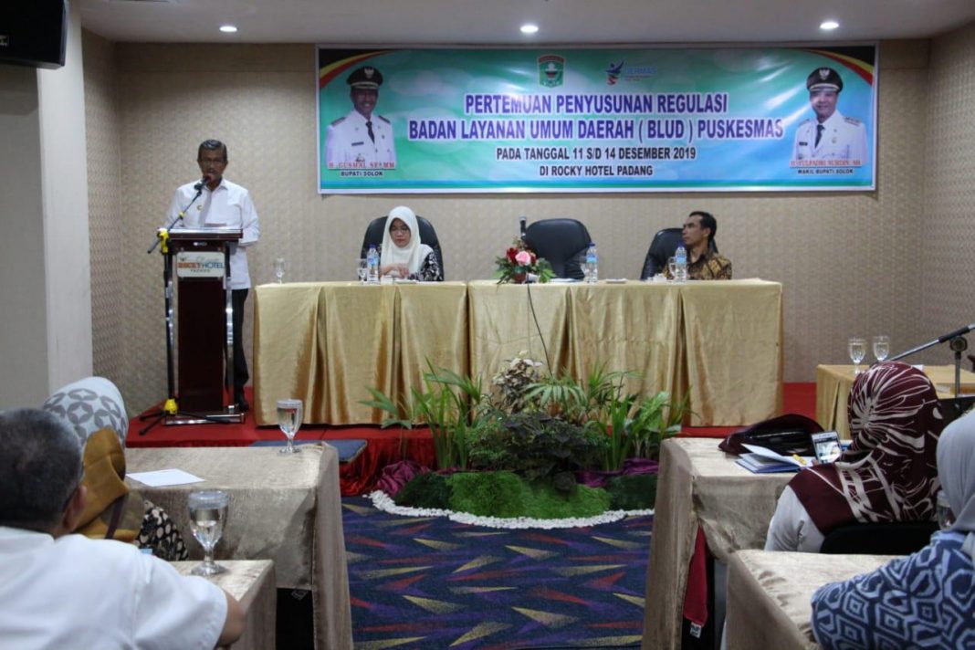 Kab. Solok Susun Regulasi BLUD Puskesmas