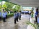 Gerimis, Upacara HKN dan HBN di Kantor Kemenag kab. Solok Khidmat