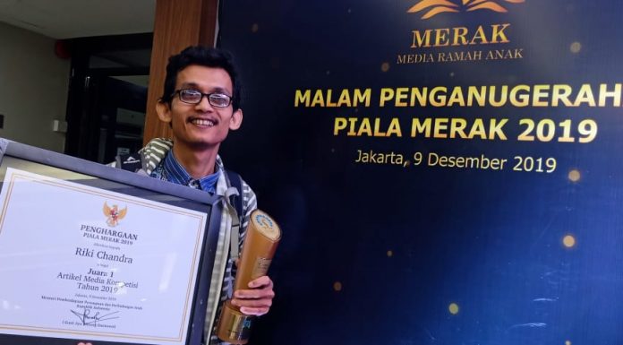 Kementerian KPPA Gelar Lomba,Jurnalis Langgam.id Riki Chandra Juara Nasional