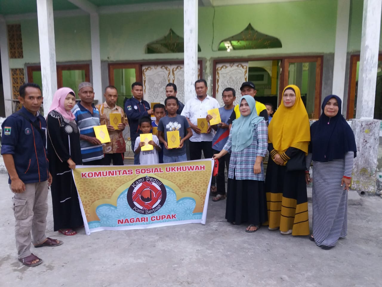 Wakaf Al Qur'an, Program dari Komunitas Sosial Ukhuwah Nagari Cupak 2 026 sosial cupak a