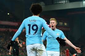 Kelanjutan Liga Inggris, Sane dan Kevin De Bruyne Beda Opsi 1 Kevin De Bruyne