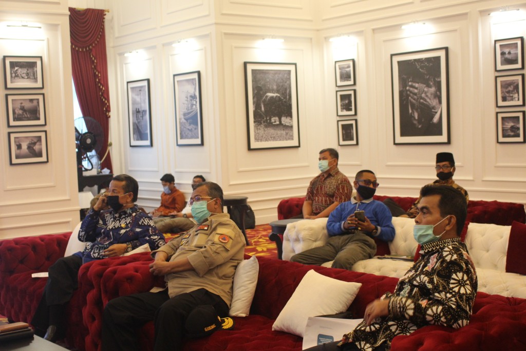 Cegah Korupsi, KPK dan Pemerintah Kab. Solok Ikuti Rakor Melalui Video Conference 1 Korupsi