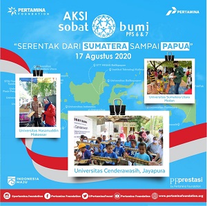 Pertamina Foundation dan Beswan Sobat Bumi Rayakan HUTRI dengan Aksi Sobat Bumi 2020 4 PERTAMINA