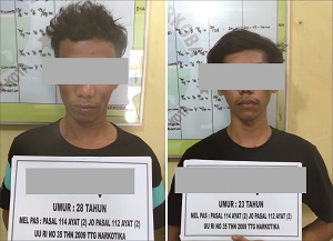 2 Warga Koto Baru Pelaku Narkoba Dibekuk di Kota Solok 3 koto