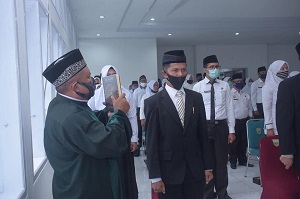 Walikota Padang Panjang Lantik 95 Pejabat 4 walikota