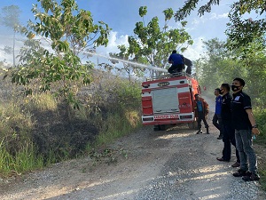 Puncak Guguak Tamudo Muaro Pingai Terbakar 1