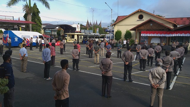 Polres Bukittinggi Siap Amankan Tahapan Pilkada 2020 2 siap