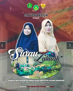 Sudah Tayang, Film Bangkitnya Surau Lakuak Karya Satprakoja MAN 1 Solok 1