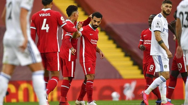 Salah Hat-trick, Liverpool Vs Leeds United Berakhir 4-3 - Suha News