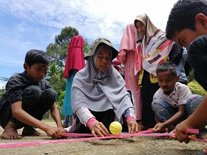 Merajut Senyum Anak Yatim dan Dhuafa di Nagari Tanjuang Balik Sumiso, Tigo Lurah