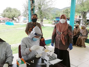 189 Panwas dari 3 Kecamatan di Kab. Solok Selesai Jalani Rapid Tes