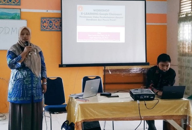 SMPN 1 Bukit Sundi Gelar Workshop E-learning Google Classroom 2 workshop