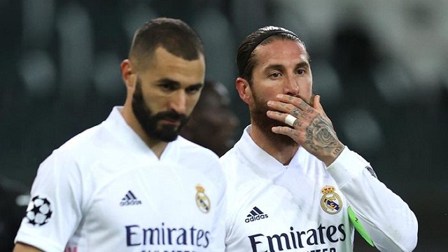 Ramos - Karim Benzema inter