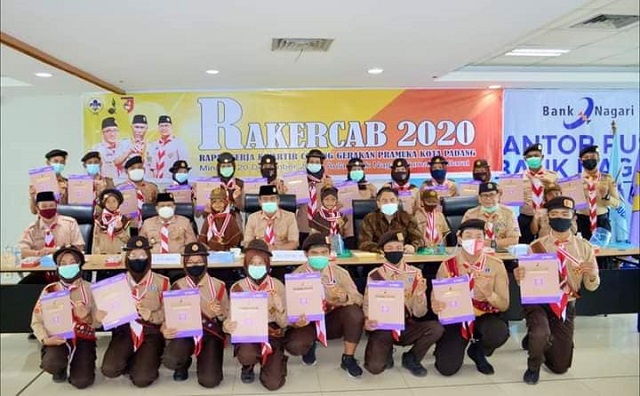 Sekdako Padang Buka Rakercab Pramuka 2020