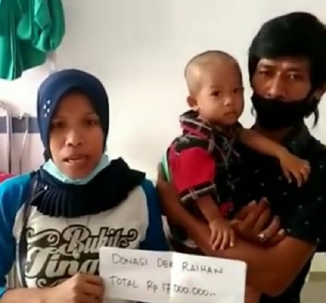 17 Juta Donasi Untuk Mencabuk Paku di Kepala Rehan