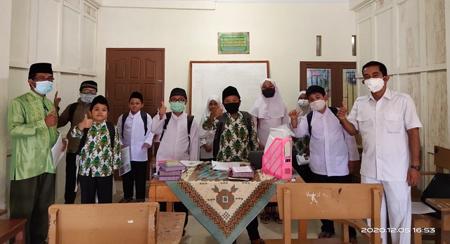 PAIF Kemenag Bukittinggi Sosialisasikan Pencegahan Covid-19 di TPQ Ijtihad