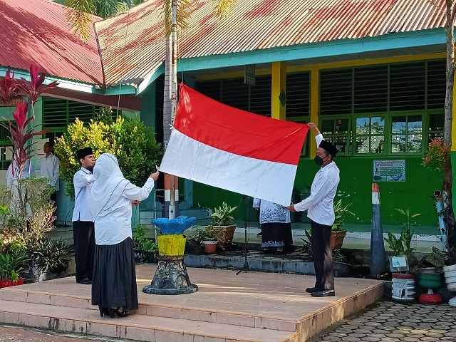 016 hab man 2 solok a Nurhayati Bacakan Sambutan Menteri Agama pada HAB 76 di MAN 2 Solok