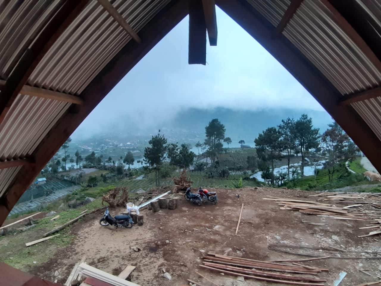 Garap Keindahan Alam, Danil Hadirkan Villa Bukit Sapan di Kab. Solok 4 danil