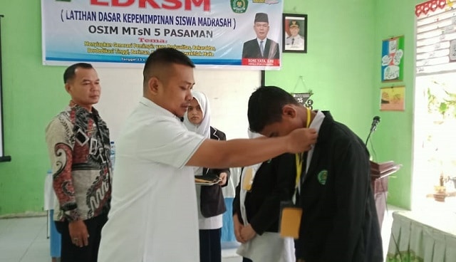 OSIM MTsN 5 Pasaman Sukses gelar LDKS