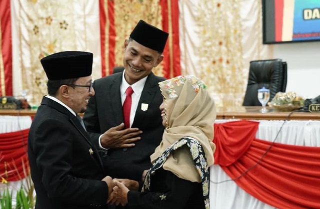 031 dprd paw Wendri Aswil Resmi jadi Anggota PAW DPRD Tanah Datar