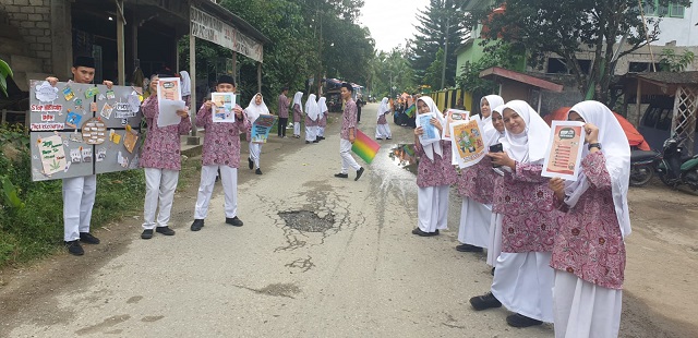 043 man 1 solok a Implementasi P5, Siswa MAN 1 Solok Plus Keterampilan Turun ke Jalan