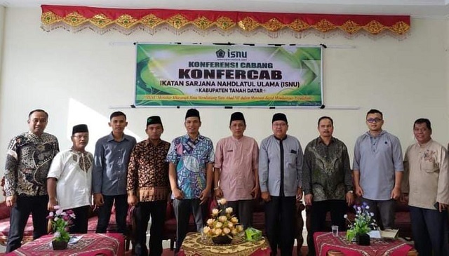 059 nu tanah datar a Dr Akhyar Hanif Terpilih sebagai Ketua ISNU Tanah Datar