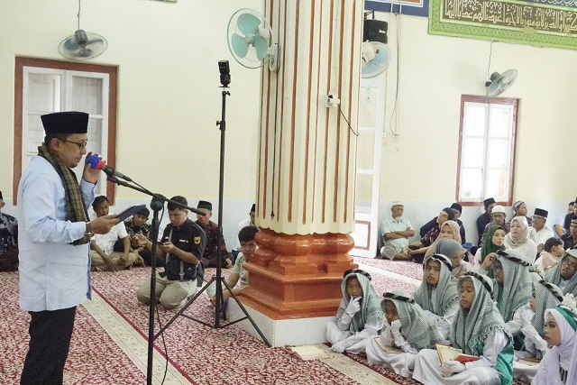 06 khatam sungai tarab Bupati Eka Putra Hadiri Khatam Al Qur'an di Sungai Tarab