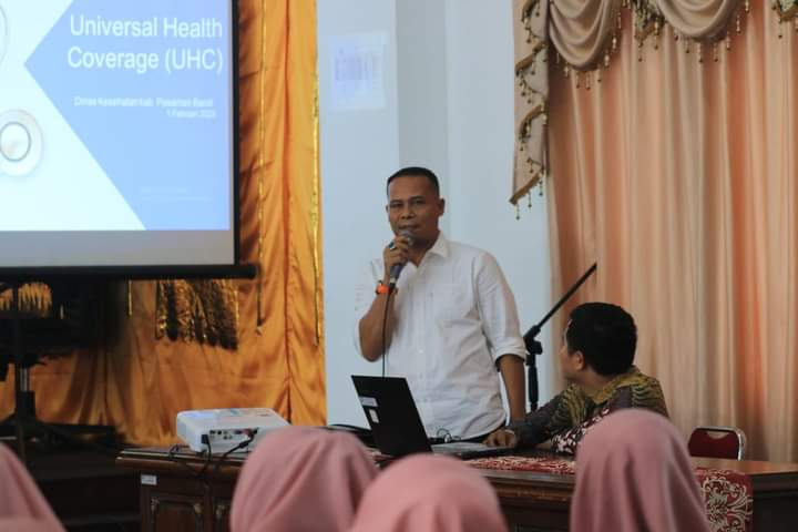 Pemda Pasaman Barat Gelar Sosialisakan Program UHC 