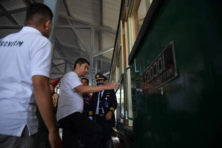 FB_IMG_1678072776333 Mak Itam Bawa 20 Anggota PBI Nikmati Jalur Wisata Sawahlunto