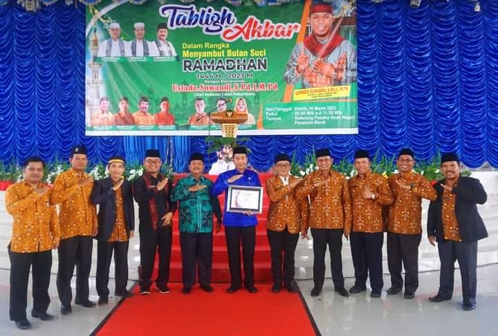 AGPAII Pasbar Gelar Tabligh Akbar Sambut Ramadhan 1444 H 