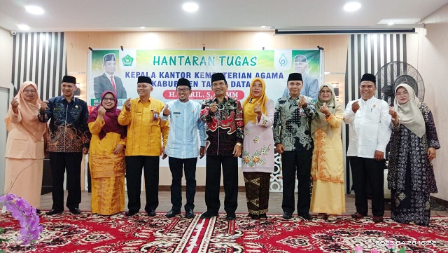 0179 tugas kemenag tn datar a Dihadiri Bupati, Kakanwil Hantarkan Amril Bertugas di Tanah Datar