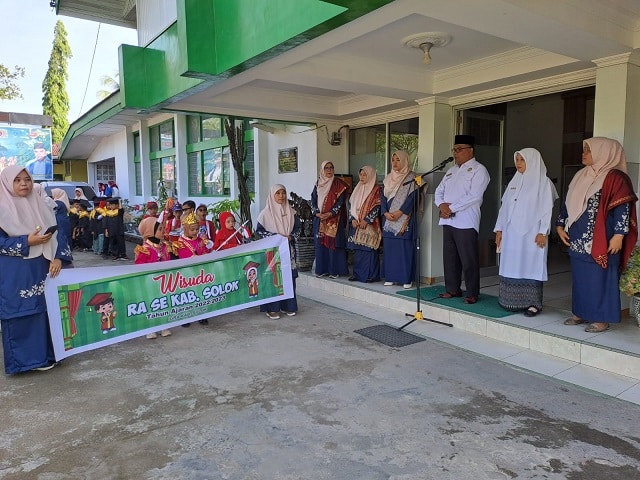 049 pawai ra a Lepas Pawai Murid R.A, Kakan Kemenag Kabupaten Solok Pesankan Pentingnya Pendidikan Dini