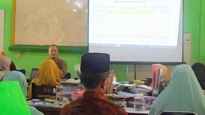MTsN 2 Solok Gelar Rapat Kenaikan Kelas