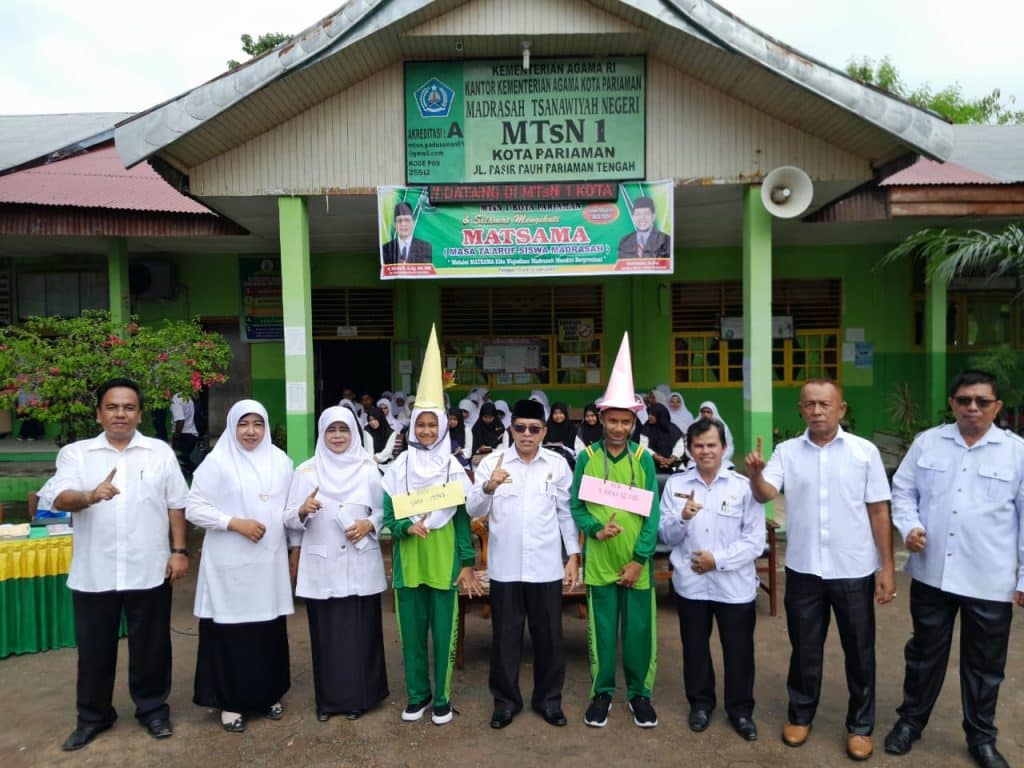 Siswa Baru Ikuti Pembukaan Matsama di MTsN 1 Kota Pariaman 2 IMG 20230711 WA0001