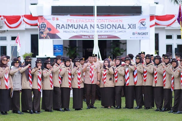 Wakil Walikota Solok Lepas Kontingen Raimuna Nasional Tahun 2023 1