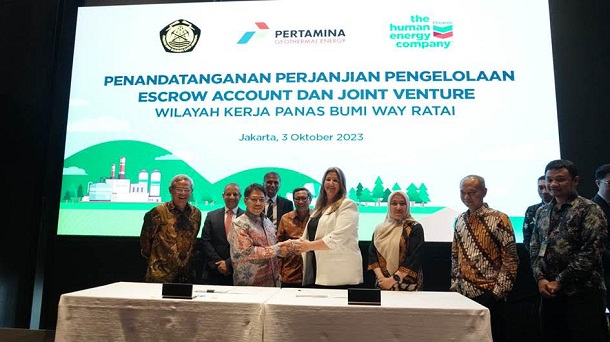 Penandatanganan Perjanjian Way Ratai antara Chevron dan PT Pertamina Geothermal Energy Tbk 1