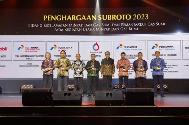 Bina Keselamatan Kerja, Kilang Pertamina Plaju Raih Penghargaan Subroto 2023 1