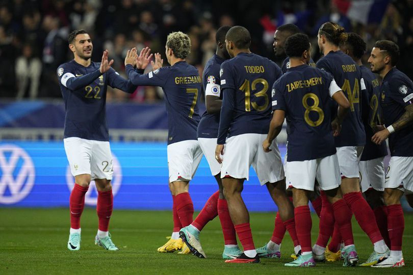 Kualifikasi Euro 2024: Prancis Cukur Habis Gibraltar 14-0 1 euro