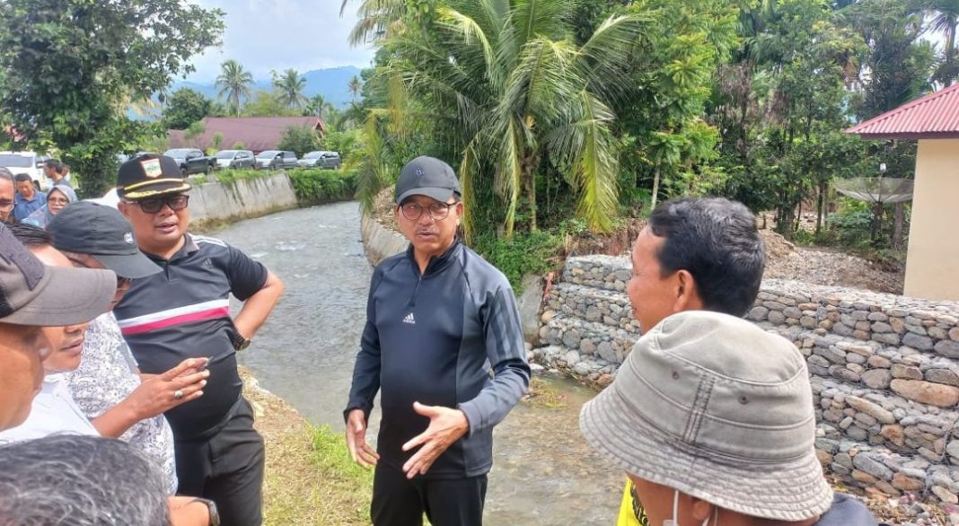 Normalisasi Sungai Mendesak, OPD Pemkab Solsel Bahas dengan Masyarakat