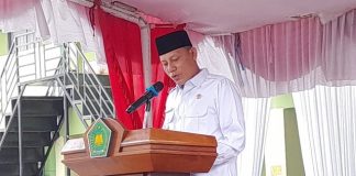 Bupati Sabar AS Apel HAB ke 78 Kementerian Agama di Pasaman