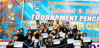 Pesilat Tangan Mas Paliko Raih 31 Medali Pada Pencak Silat Camar Putih Cup I 2024