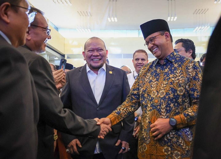 00304 anies dpd a Diuji 8 Isu Penting oleh DPD RI, Anies Jabarkan Konsep Indonesia Adil Makmur untuk Semua
