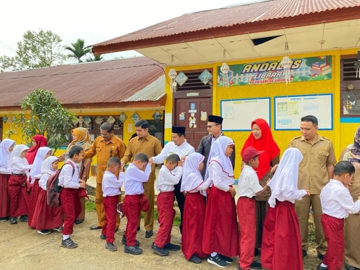 01602 kua py sekaki d Kerjasama dengan SDN 06 Sirukam, KUA Payung Sekaki Kembangkan Pembinaan Keagamaan