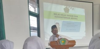 Buka PDWK, Ini Pesan Kakan Kemenag Pasaman
