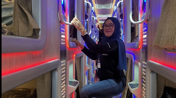 Transformasi Bus Sumbar, Setelah Ma Unjua kini Muncul Lalok Class 1 00102 miyor sleeper b
