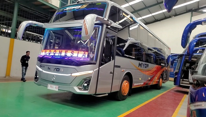 Transformasi Bus Sumbar, Setelah Ma Unjua kini Muncul Lalok Class 2 00102 miyor sleeper c