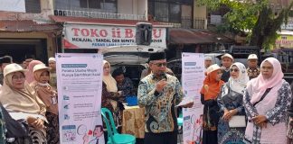 Kemenag Pasaman Kampanyekan Sertifikasi Halal Oktober 2024 di Pasar Lubuk Sikaping